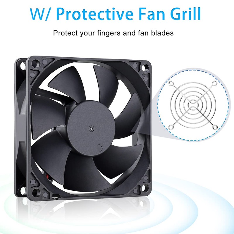 GDSTIME 80mm x 20mm 8020 12V Dc Brushless Cooling Fan
