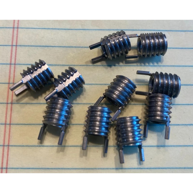 10 NEW Keenserts 10-32 x 5/16-18 stainless thread inserts ALC