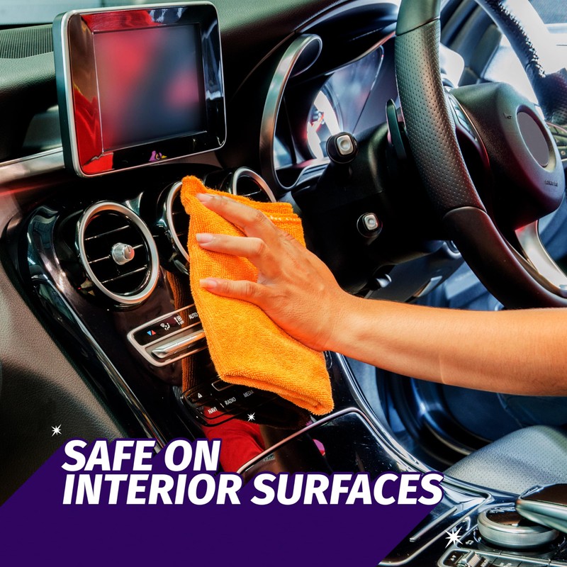 Windex Automotive Car Window and Glass Cleaner, Streak-Free Shine for