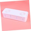 SHINEOFI Cable Box Organizer Strip Storage for Cord Management Efficiently