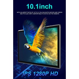 10 inch Tablet Android 14 Tablet PC, 10.1" Android Tablets DDR4 6GB RAM(4GB Expand) 32GB ROM 2MP+8MP Dual Camera WiFi-6 BT Support 1TB Expand 10 IN IPS Tab 6000mAh Battery Powerful Performance Tablets