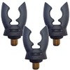 3 X DELUXE ROD BUTT RESTS FOR CARP COARSE FISHING POD NGT FISHING TACKLE