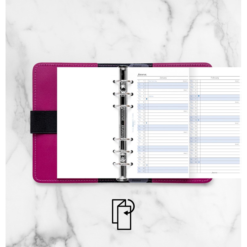 Filofax Personal Vertical Year Planner 2027