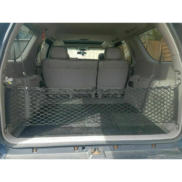 EACCESSORIES EA Rear Trunk Organizer Cargo Net for TOYOTA SEQUOIA