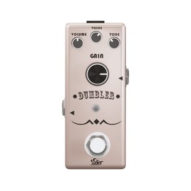 ISET Pedal DUMBLE para guitarra eléctrica con efecto de bajo y bypass