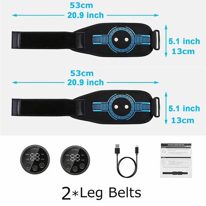 EMS Abdominal Belt for Home Fitness – USB Rechargeable Muscle