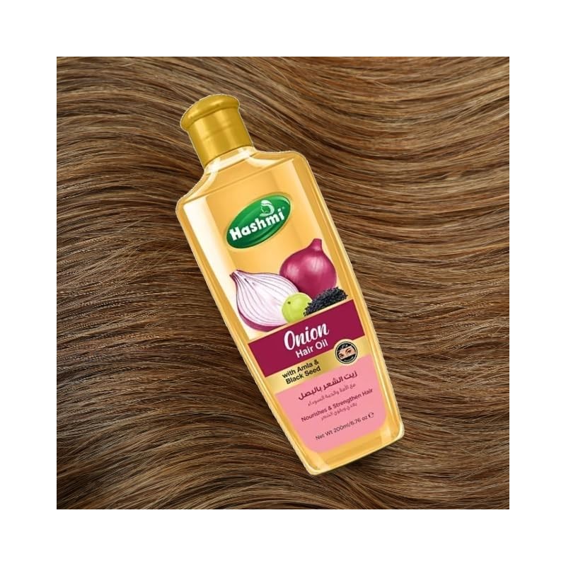 Hashmi Aceite de Cebolla para el Cabello con Amla y