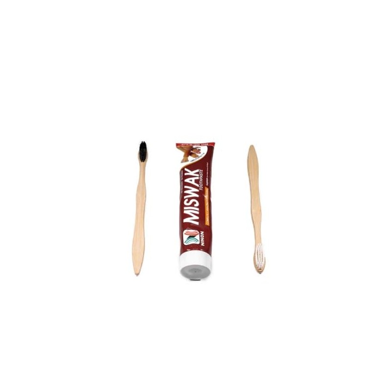 Ninon Miswak Toothpaste (6.5 oz)- 2 Pack 100% Fluoride Free