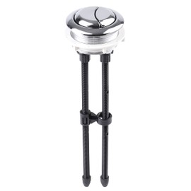 Toilet Push Button 48mm Thread Diameter Dual Push Flushing Button Adjustable Toilet Water Tank Button