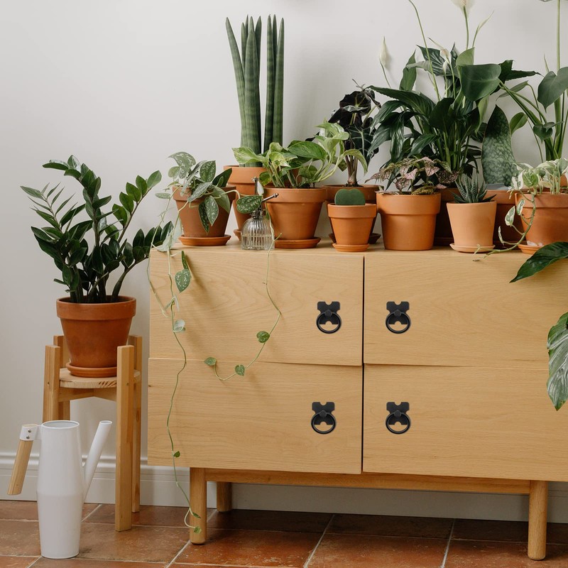 Leikedun Drawer Handles and Ring Pull 4 Pcs Drawer Knobs