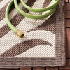 Safavieh Courtyard Collection CY2961-3409 Chocolate and Natural Indoor/ Outdoor Runner