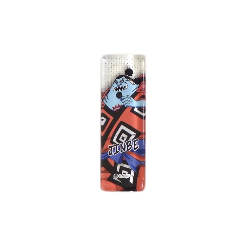 "One Piece" 126559 Jinbee Straw Hat Crew Glass Chopsticks Rest