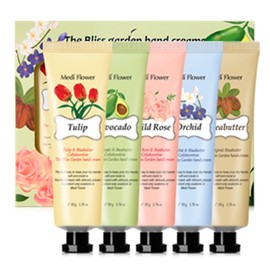 Bonita Garden Hand Cream 6-piece Set 5+1 Derm Moisturizing Cream Moisturizing Gift - 4.The Bliss Garden Hand Cream 5-piece Set / 보니타 가든 핸드크림 6종세트5+1덤보습크림보습선물 - 4.더 블리스가든 핸드크림 5종세트