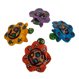 Mexican bobblehead animals, Bobble head turtles set of 4