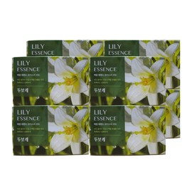 Happy Bath Dubore Lily Essence Soap 100G, 4 packs, 8 sets (32 in total) / 해피바스 두보레 백합 에센스비누100G 4입 8세트 (총32개)