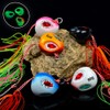 Tolure 100g Sea Fishing Laser Seal Eyes Luminous Hook Tie
