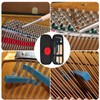 10pcs Piano Tuning Kit Professional Tuning Tools Set Tuning Wrench