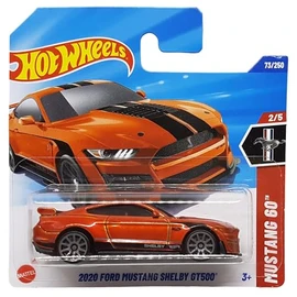 Hot Wheels - 2020 Ford Mustang Shelby GT500 - Mustang 60th 2/5 - JBB16 - Short Card - Orange - Mattel 2025-1:64