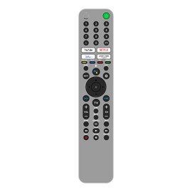 RMF-TX621U Voice Replacement Remote Control fit for Sony Bravia Google Smart TV KD-55X80J, KD-55X79J, XR-65X90J, XR-55A90J, XR-55A84J, XR-55A80J, KD-43X85J, KD-43X80J