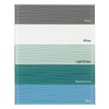 Lovdeco Light Green Water Wave Glass Subway Tile, 3 x
