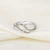 YL Celtic Knot Rings 925 Sterling Silver Twisted Knot Ring