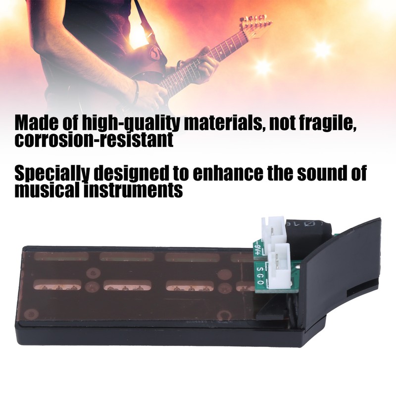 Sound Hole Adjustable Pickup Magnetic Musical Instrument Accessories with Tail