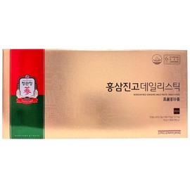 Gwangdong 정관장 홍삼진고 데일리스틱 6년근 홍삼농축액 10g 30포 Korean Red Ginseng Extract Daily Stick 10g 30 Pack 6-Year-Old Ginseng Extract