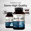 Antarctic Krill Oil 2000mg Supplement, 240 Softgels, 3X Strength Natural