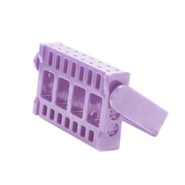 Nail Bit Stand, Bit Stand, Gel Nail Bit Storage, Bit Case, Nail Supplies, Nail Machine, Self Nail Supplies, Nail Products, Nail Care, Care (Light Purple, 1)