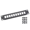 HMF 63345-02 UTP Keystone Patch Panel for Server Cabinet |