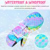 PAMAID Kids Ski Mittens Gloves Toddler Mittens Waterproof Winter Warm