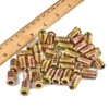 PGMJ 80 Pcs 1/4 "- 20 Threaded Inserts for Wood