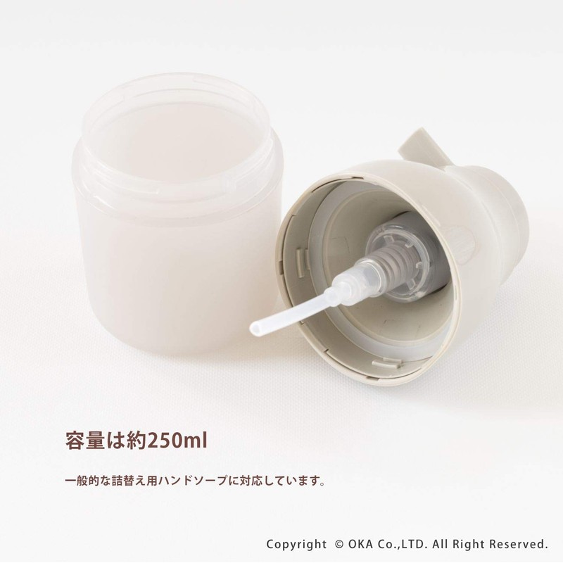 Oka PLYS Base 4548622592641 Will Dispenser, Foam Type, Capacity: Approx.