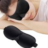 Sponge 3D stereoscopic sleep mask Airplane blackout eye protection shield Comfortable for in-flight sleep Sleep travel Fatigue mask 6ea