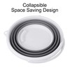 Eurow 10L (2.6 Gallon) Indoor and Outdoor Collapsible Bucket