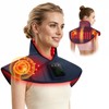 Red Light Therapy for Neck Shoulder, 122 LED 660nm&850nm Infrared