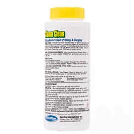 ComStar Steam Clean Boiler Water Treatment, Prevents Priming, Foaming, Surging, Color-Coded Indicator, Removes Grease, Oil, Sludge, Easy-to-Use Natural Formula, 8 Ounces (35-213)