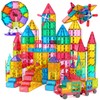 Jasonwell 100pcs Magnetic Tiles Building Blocks Set for Boys Girls