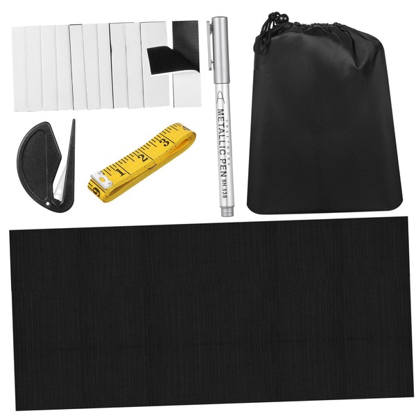 STOBAZA Portable Blackout Curtain Full Light Blocking Window Shade with