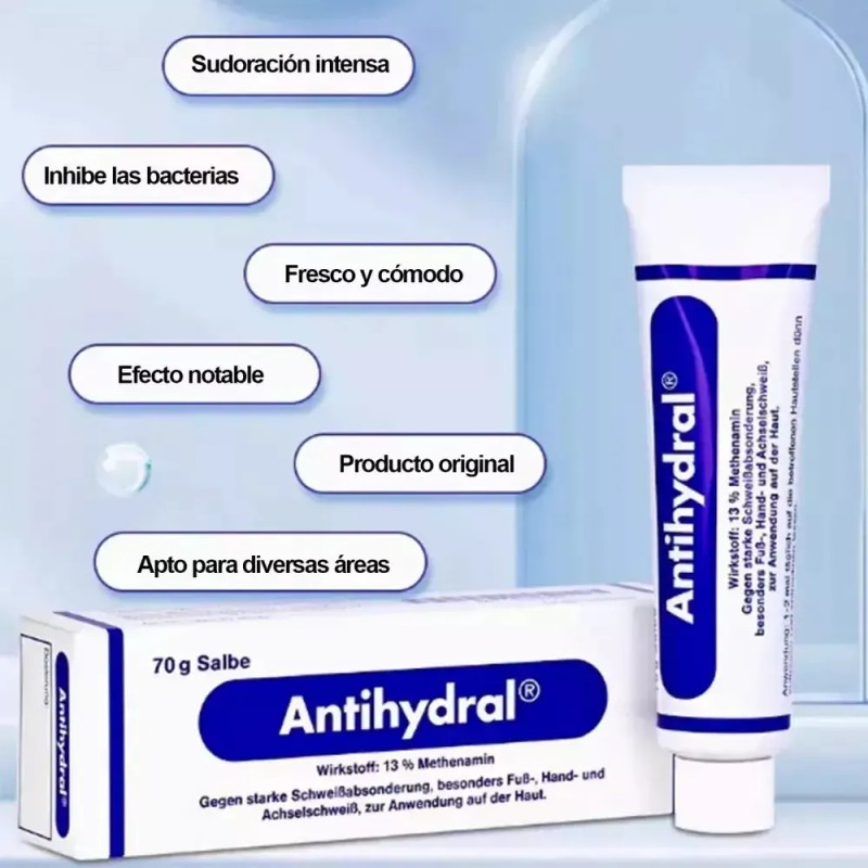 Crema De 70 G Para Dedos, Pies Y Axilas Sudorosos