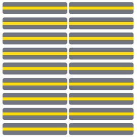 18 Pack Reading Guide Strips Colored Overlay Highlight Bookmarks Yellow Reading Strips Help with Dyslexia for Crystal Children and Teacher Supply