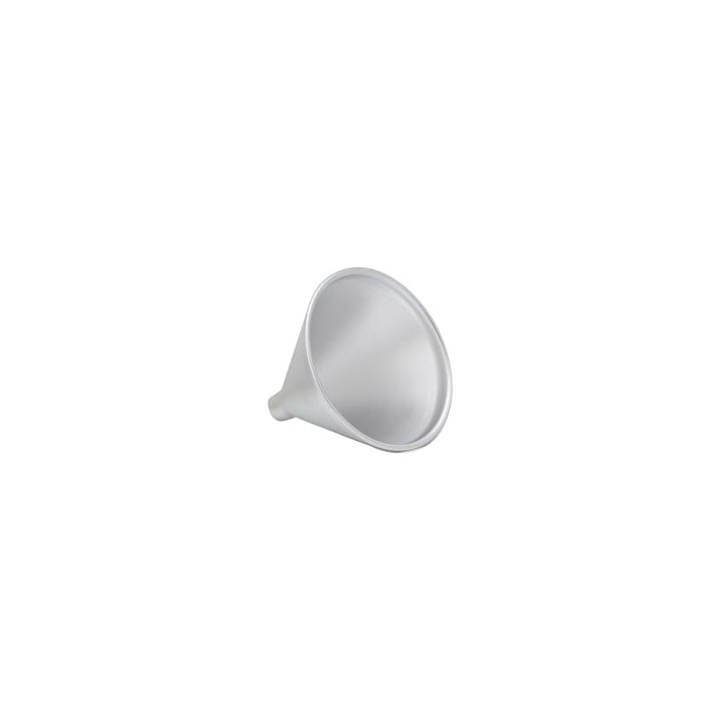 HIC Kitchen Wide-Mouth Aluminum Funnel for Liquids and Dry Goods,
