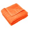 Lashuma Hand Towels Set Orange Clementines, 2 x Terry Towelling