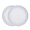 White Round Speaker Cover Ceiling Speaker White Cover Metal Cold