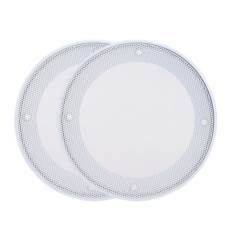 White Round Speaker Cover Ceiling Speaker White Cover Metal Cold