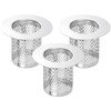 uxcell 2 Pack Shower Drain Strainer, 2" x 2.6" 304