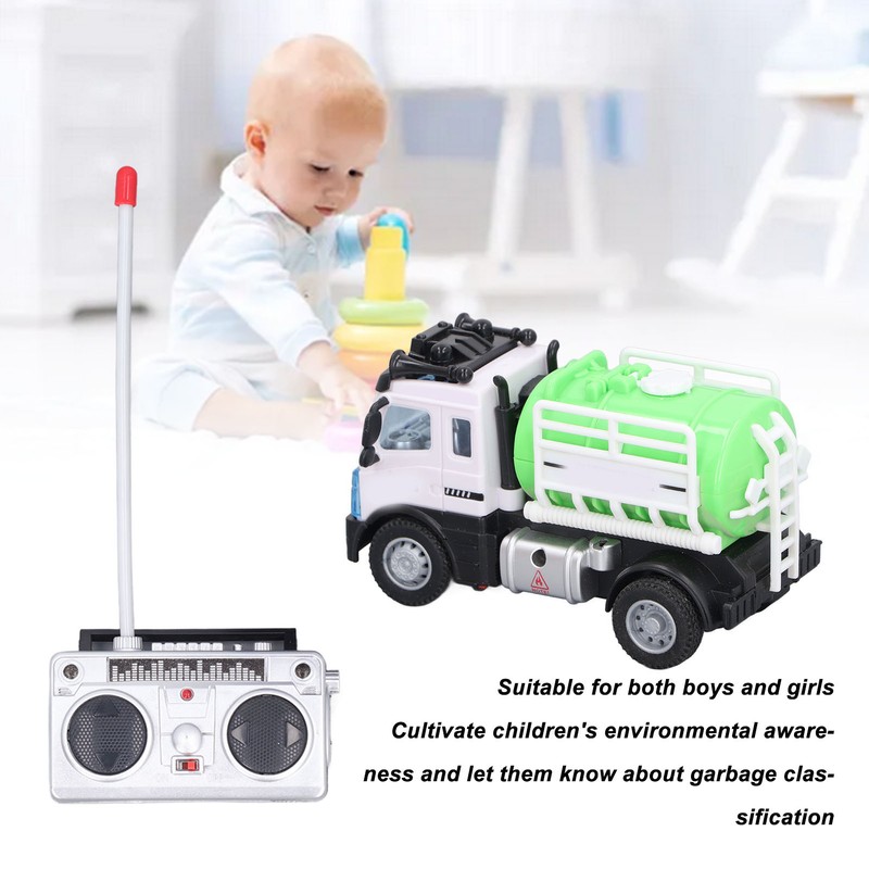 RC Watering Truck USB Charging Wireless Remote Control Sprinkler Truck