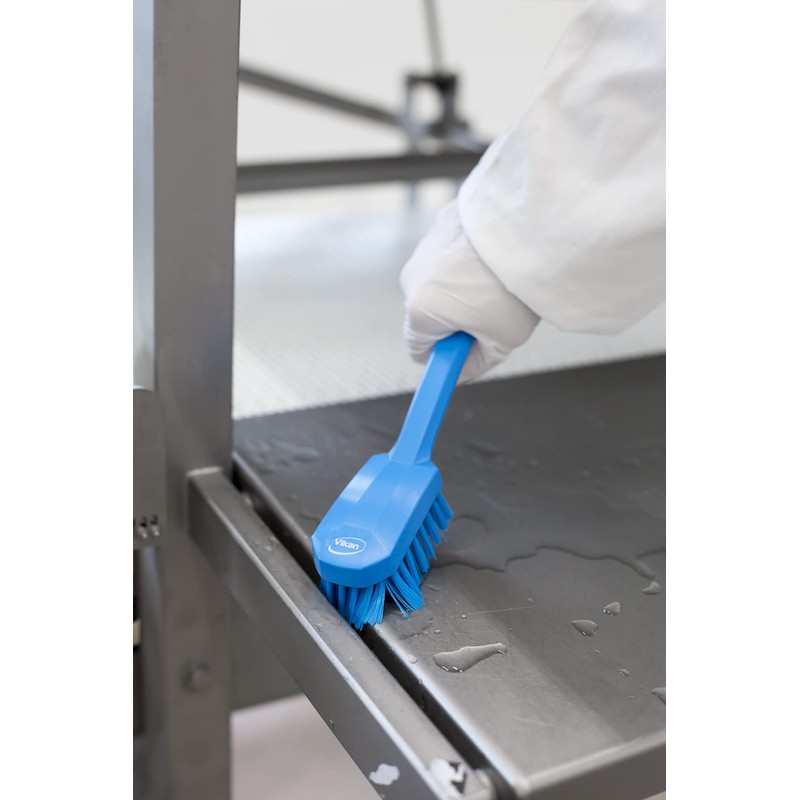 Vikan Utility Brush, 260 mm, Medium, Blue, 3088