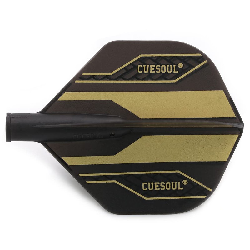 CUESOUL AK4 Flight Heat Transfer Standard Shape Flight, Black Base