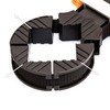 Relaxdays Strap Wrench With 4 Clamping Jaws 4m Nylon Strap
